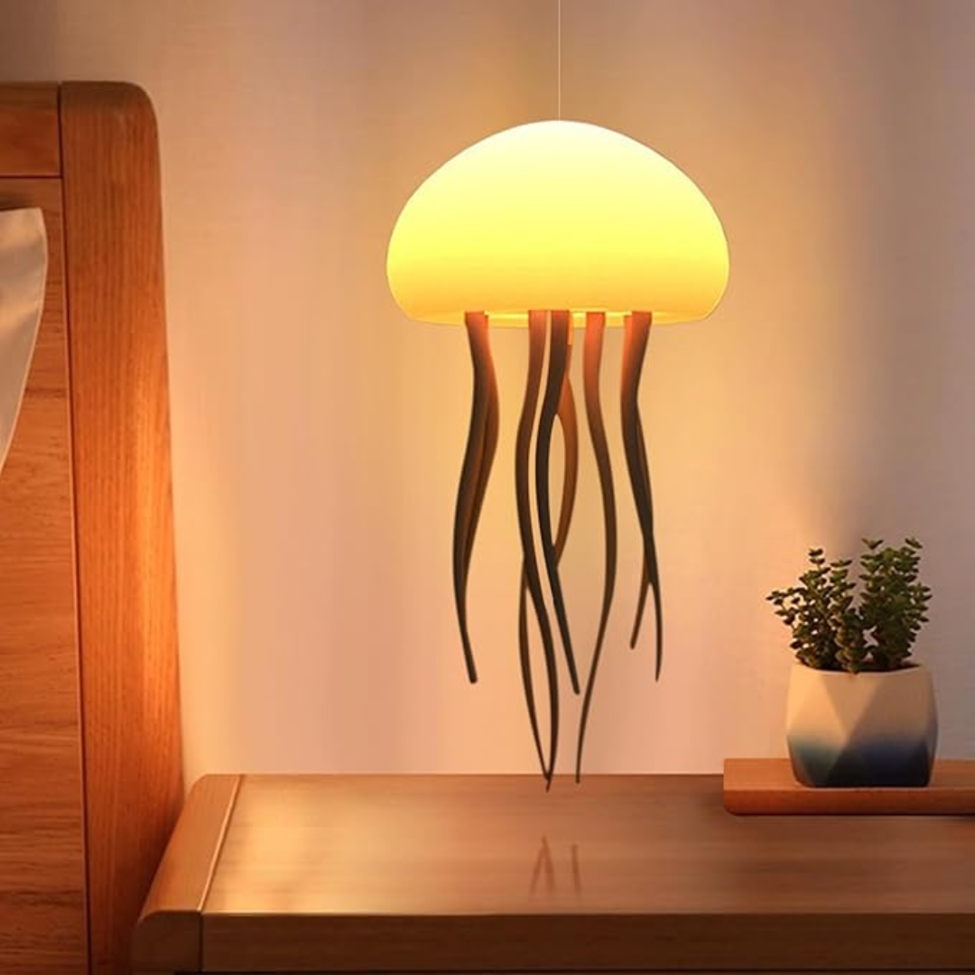 the original floating jellyfish lamp with dancing tentacles