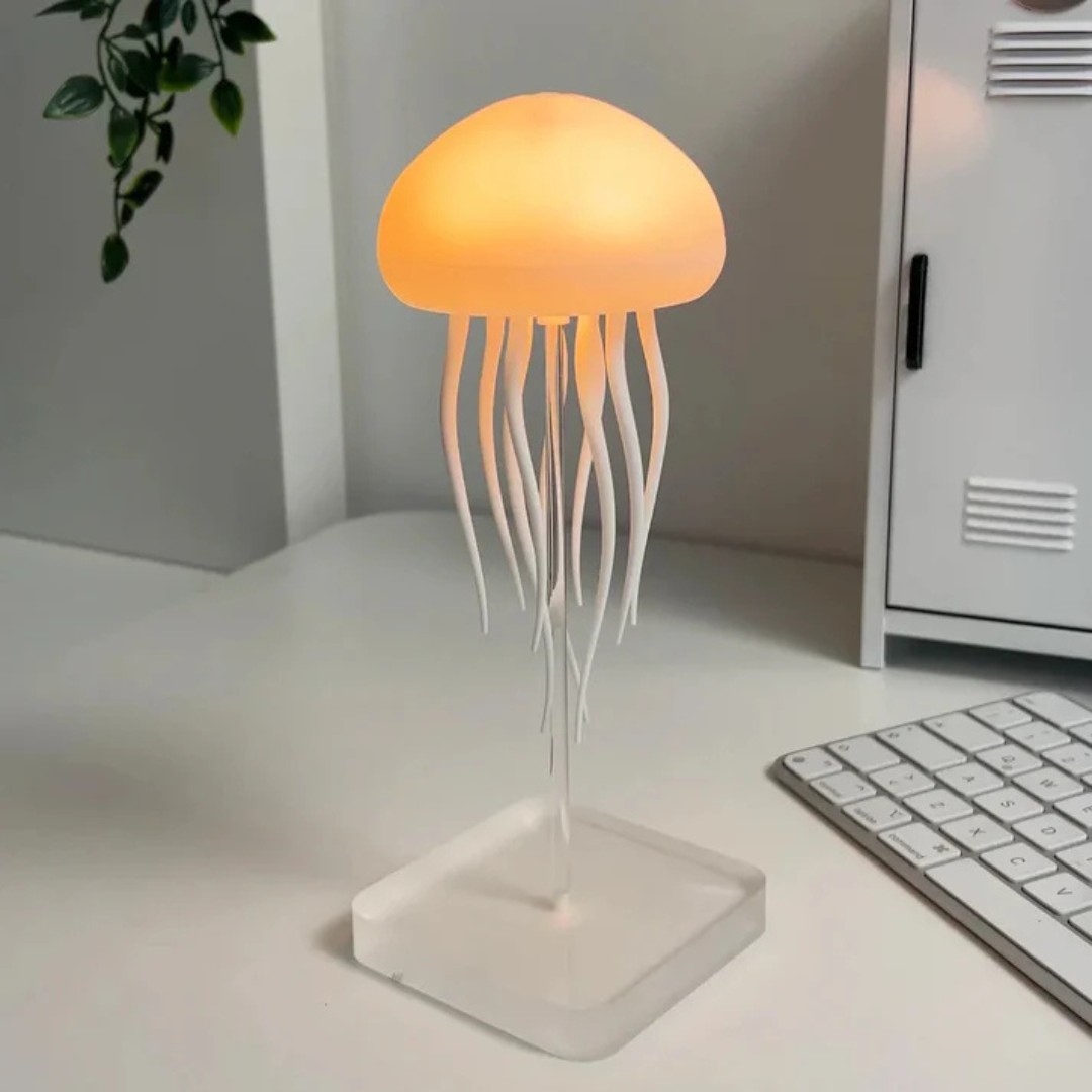 the original floating jellyfish lamp with dancing tentacles