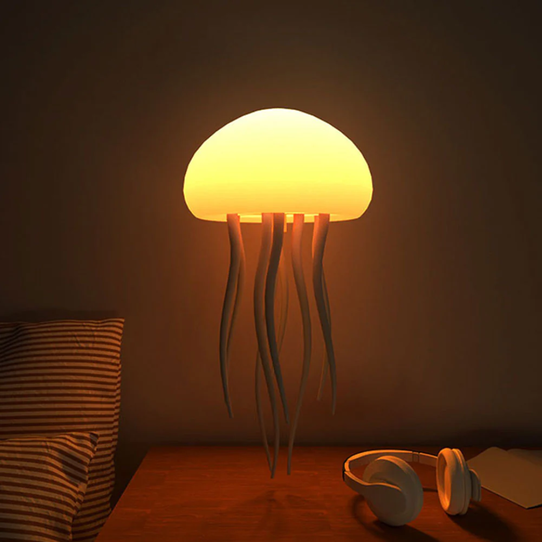 the original floating jellyfish lamp with dancing tentacles